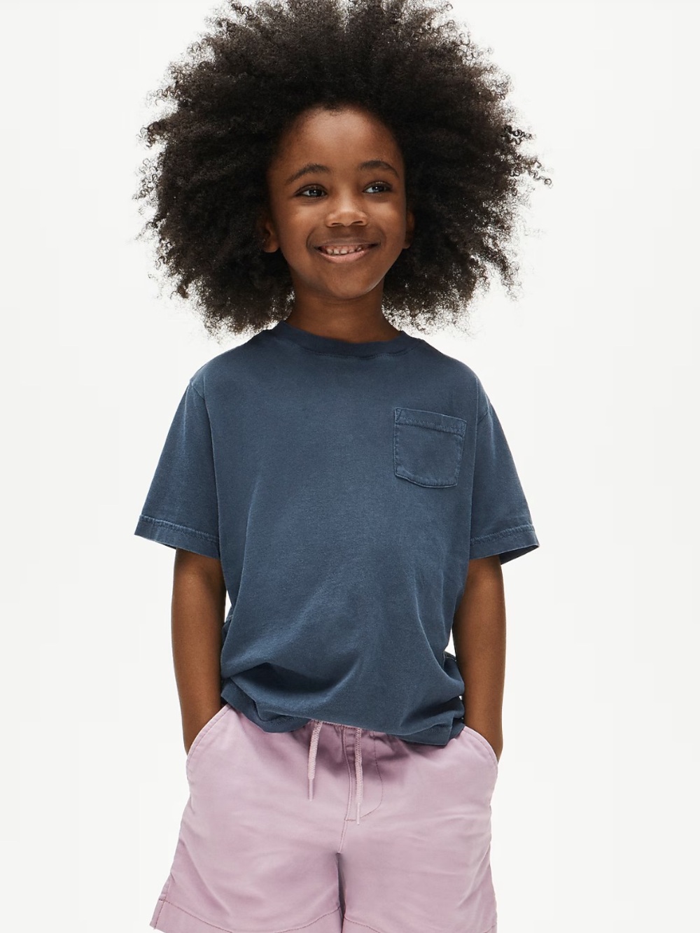 NWT J Crew Garment-Dye Pocket Tshirt